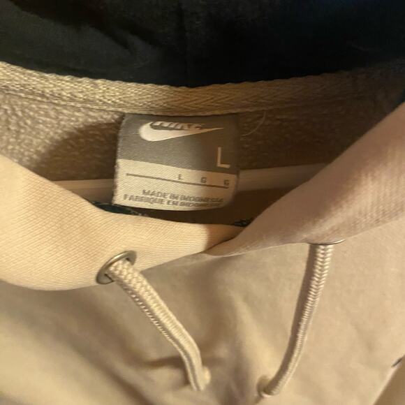 Nike Tan Hoodie Size Large - Picture 3 of 3